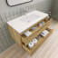 Ensemble de meuble-lavabo moderne flottant 42 po Alnwick Ivy Bronx-956350087