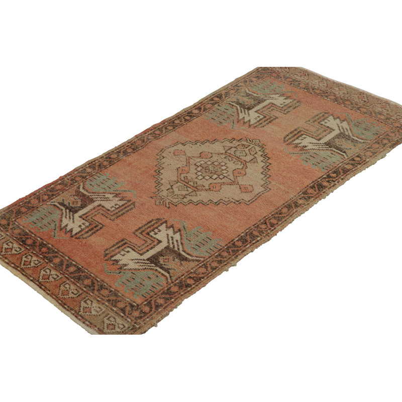 One-of-a-Kind 1'7x3'3 Hand Knotted Area Rug