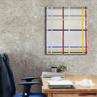 «New York City 2, 1941» par Piet Mondrian, estampe numérique sur toile