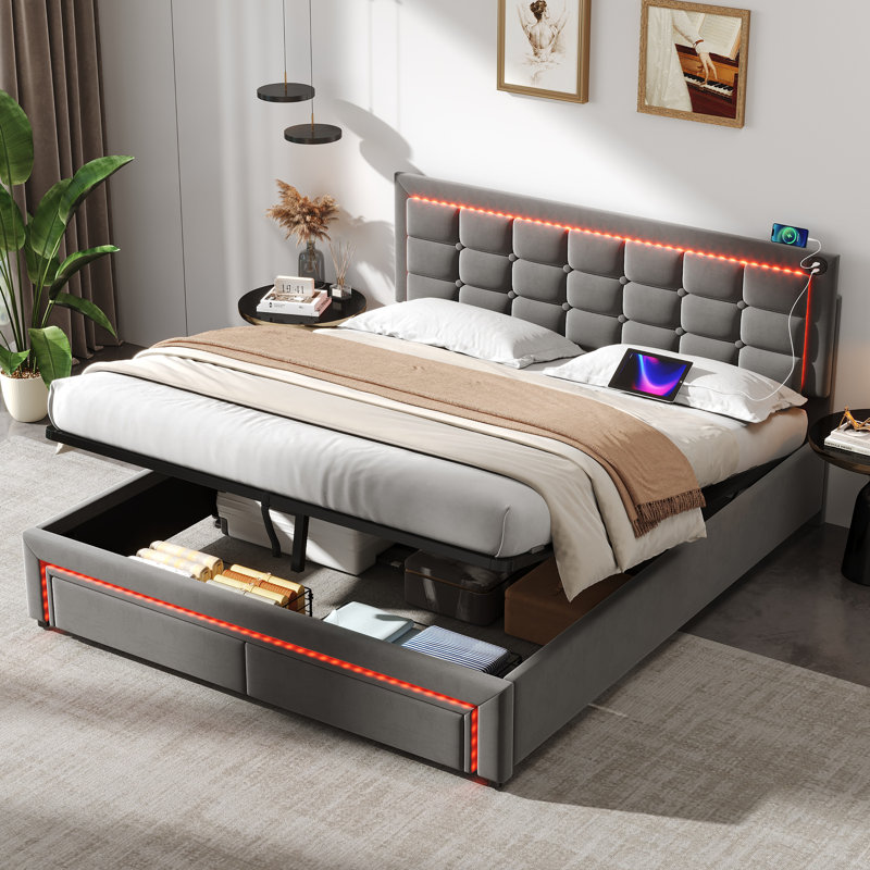Metal Bed, Kingsize (5')