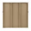 Décoration d'intérieur d'intérieur en résine abstraite - l 30 po x H 30 po blanc brillant décor peint à la main 30 x 30 texturé pour