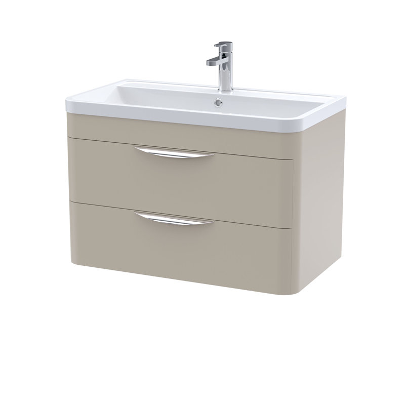 Parade 800 mm Bathroom Vanity, Pebble Grey