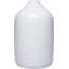 Vase Hosley en céramique blanche de 8 pouces - Vase floral 8 "pour glaçage décoratif pour les mariages, les centres de table, les votives, les fêtes de jardin, la maison, le bureau et le spa