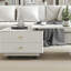 Table basse extensible avec rangement