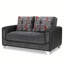Causeuse convertible avec rangement Primenest Plusecraft, gris-2007750859