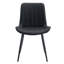Chaise de salle à manger en cuir synthétique Four Four-274220268
