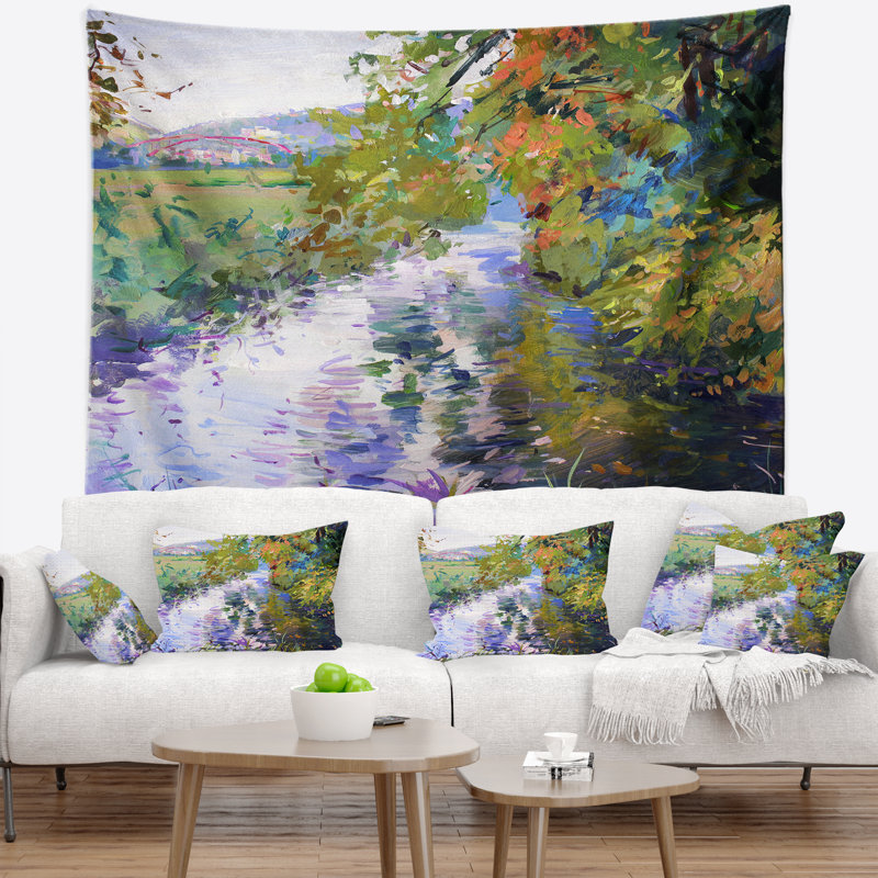 Peindre l'automne dans d'incroyables couleurs, H 32 po x l 39 po