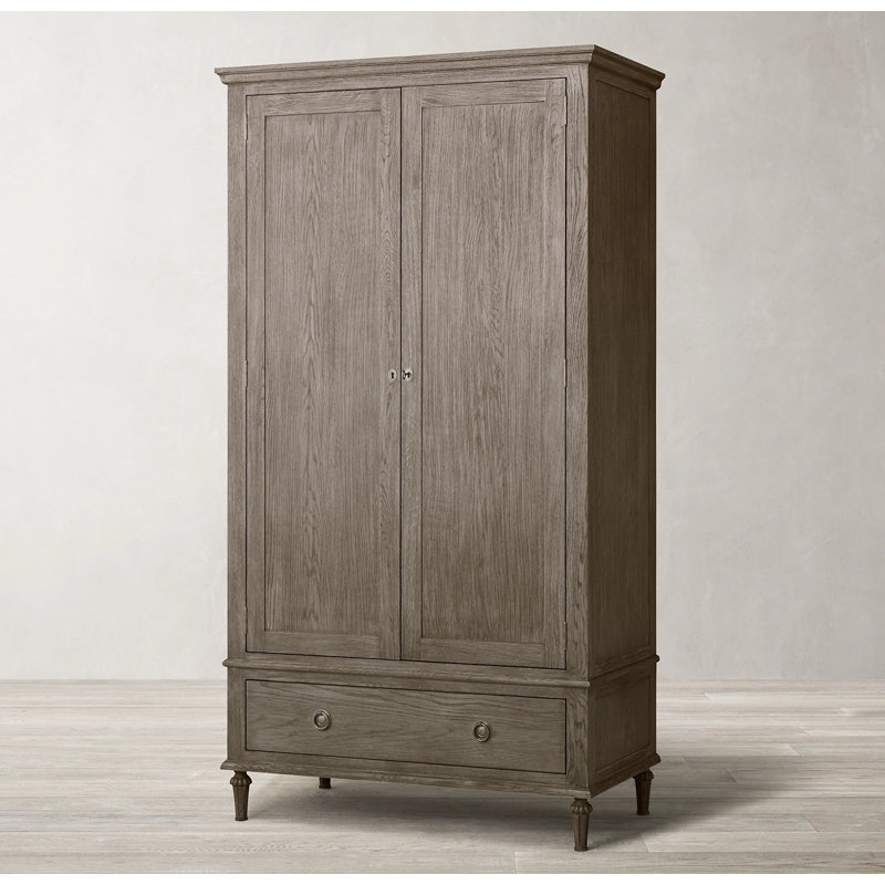 Garde-robe rétro American Country, Gris