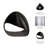 Haamid Decorative Object Aluminum Metal Modern Sculptural 15 Inch Black Finish for Home Office Bedroom Living Room