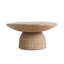 Table basse Tithi en forme de pilule effet pierre d'inspiration romaine-1082985337