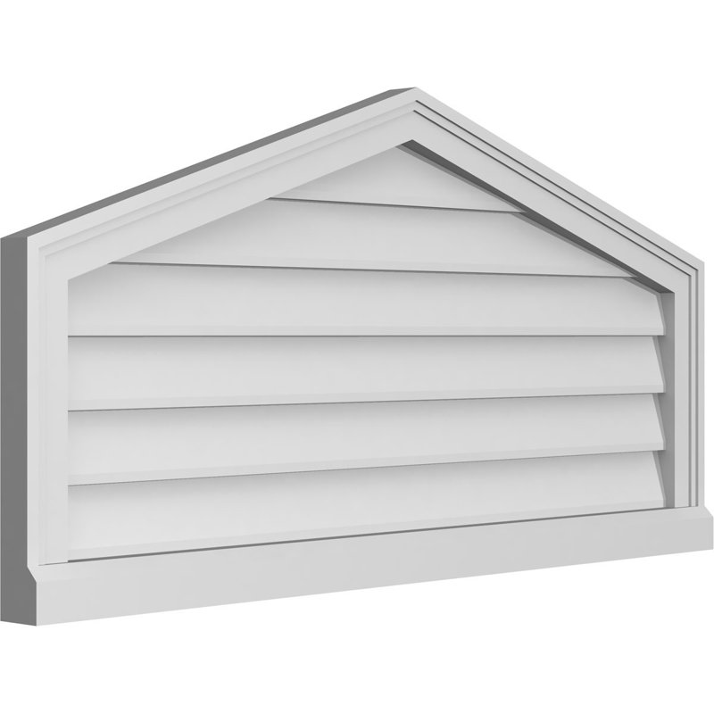 Ventilé à pignon non-fonctionnel Signature, H 20 po x l 40 po x P 2 po