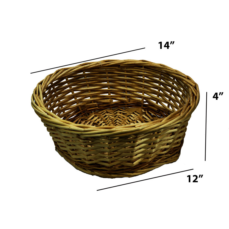 Panier à mèche rond miel, Brun clair