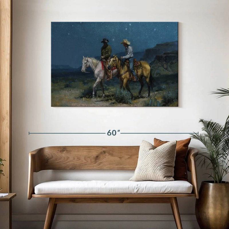 Lelar Night Riders, 30" H x 45" W