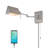 Rawtenstall Iron Swing Arm Sconce-1819952999