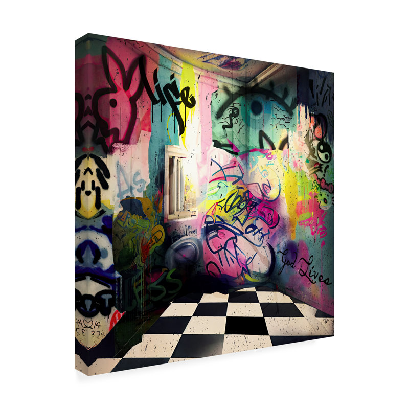 Art sur toile Sasha, H 14 po x l 14 po
