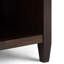 Table de chevet - brun tabac foncé-1886757568