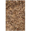 Tapis brun fait à la main Godsey-802427444