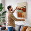 Rolling Horizons Modern - Wrapped Canvas-276050403-276050402