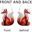 Décoration murale décorative pour fenêtre Fox Ornaments