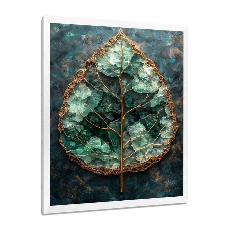 Sybil - Art mural sur toile florale, 40" H x 30" W, Reproduction encadrée d'une seule photo, Blanc