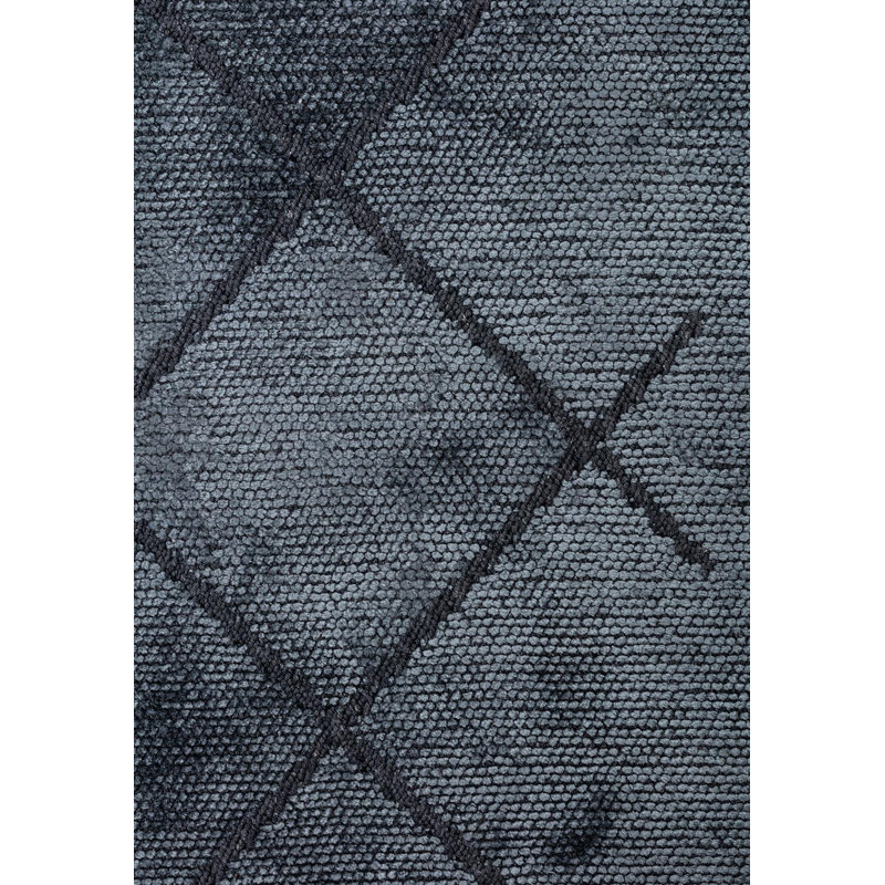 Trellis asymétrique à motif géométrique, Rectangle 6 pi 7 po x 8 pi 3 po