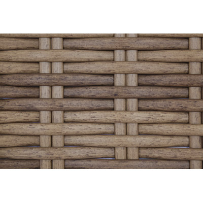 Havana Wicker Outdoor Stool with Sunbrella Cushion