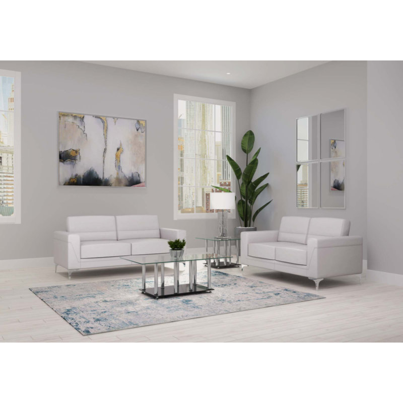 Fauteuil rembourré en cuir Tanyeli