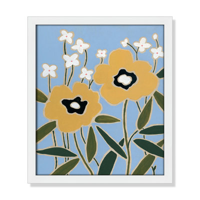 Maura "Woodblock Floral II" Print