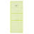 Omnigrip Neon Rectangle Ruler, 9-1/2" x 24"