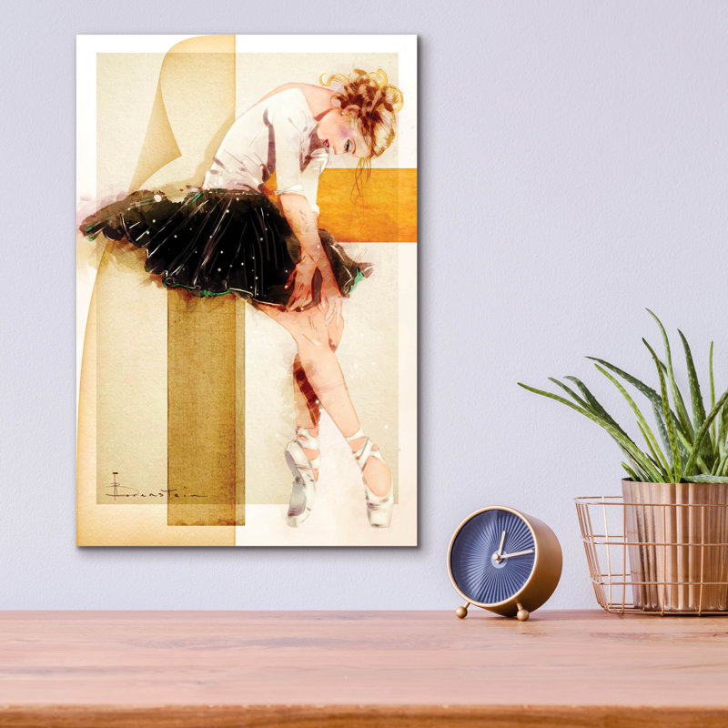Epic Art «Tired Dancer» par TM Borenstein, acrylique «Tired Dancer» par TM Borenstein, H 16 po x l 12 po x P 0,13 po
