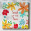 "Sweet Summertime" sur toile, art textuel-807622647