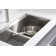 Task Smart Divide33-In X 22-In Top-Mount/Undermount Double-Equal Workstation Kitchen Sink With Accessories