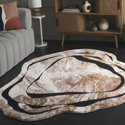 Contour 303 Performance Abstract Rug