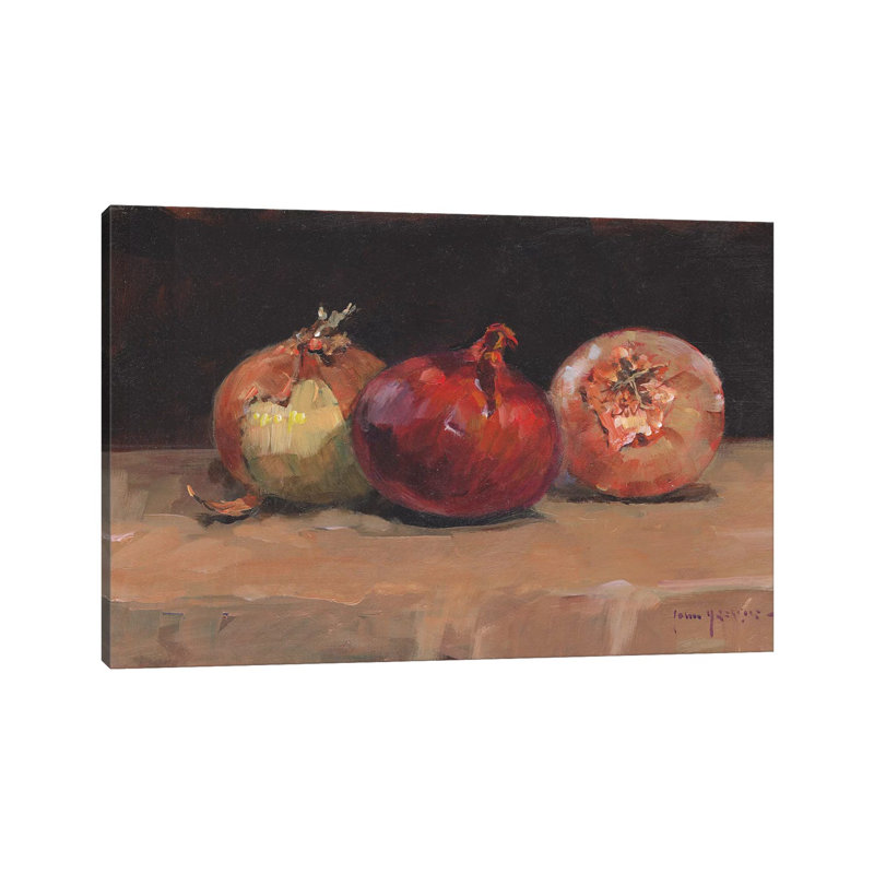 Onions 1 Piece Wrapped Canvas Wall Art