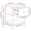 34cm W Manufactured Wood Bedside Table-856749014
