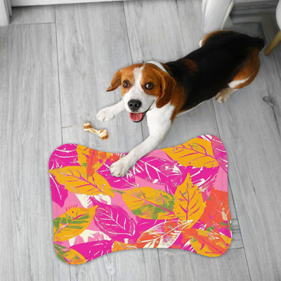 Tapis amusant Fun Leaf Art - 1 pièce