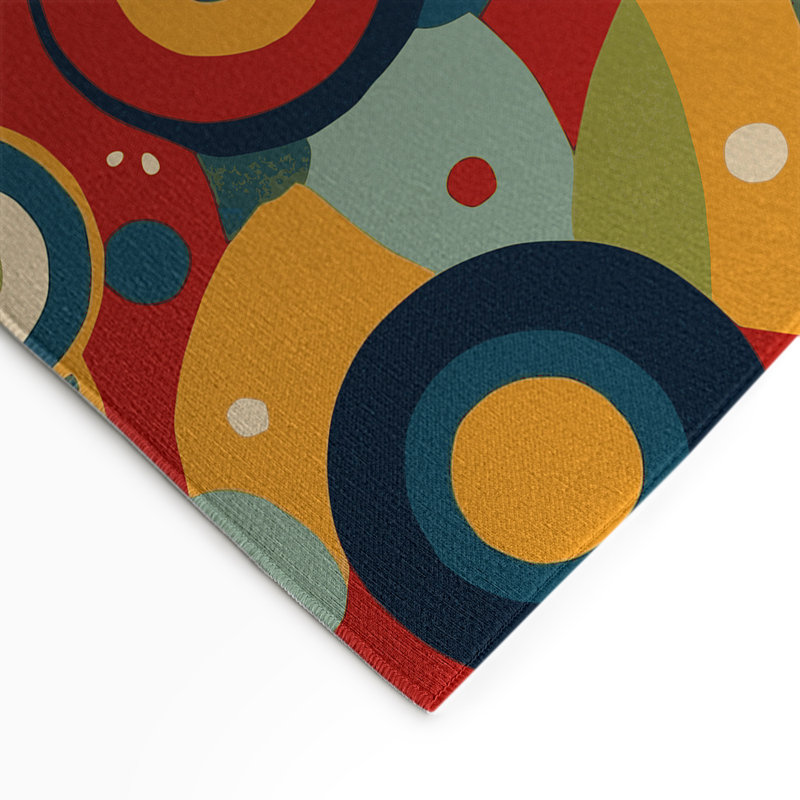 Funky Glow Indoor And Outdoor Area Rug, Rectangle 2' x 3'