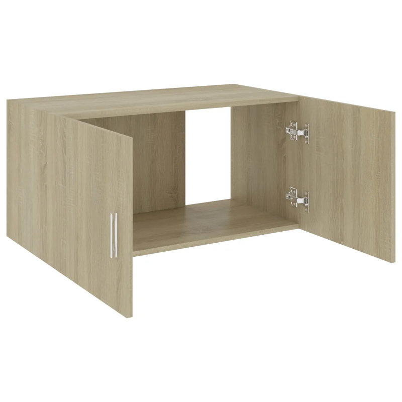 Bisleidy Bathroom Storage, Sonoma Oak
