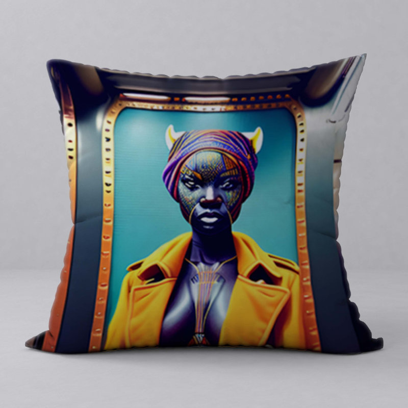 Reversible Throw Pillow