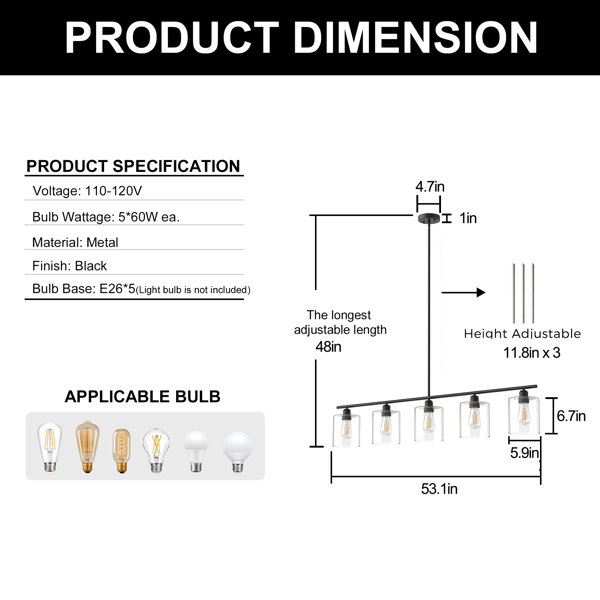 Dimensions du produit