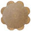 Cledus Round Rattan Accent Table