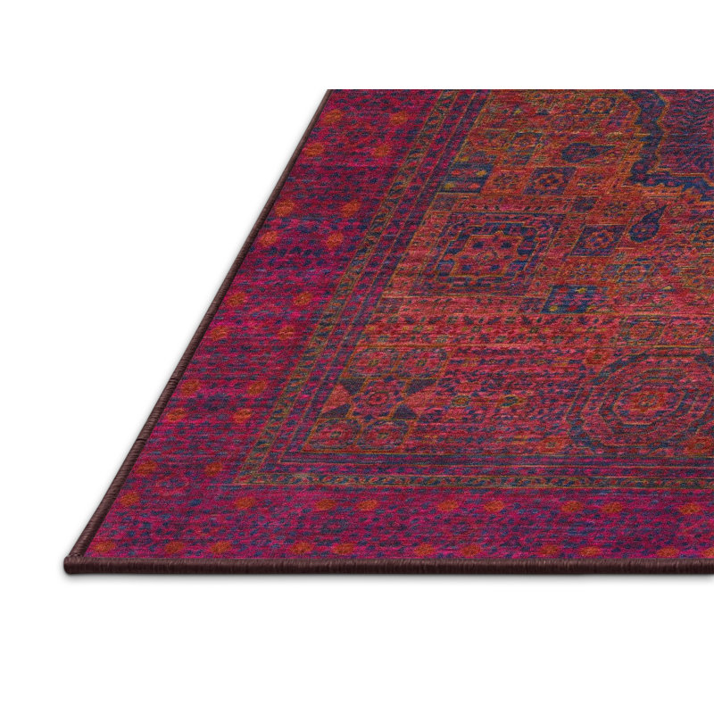 Abstract Indoor Rug, Rectangle 4' x 6'