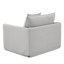Chaise transitionnelle l 47 po, gris clair-1692980436
