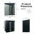 5Ft X 3Ft Outdoor Metal Storage Shed Transparent Plate-123794505