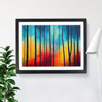 Summer Forest Painted Vol.4 - Single Picture Frame Painting