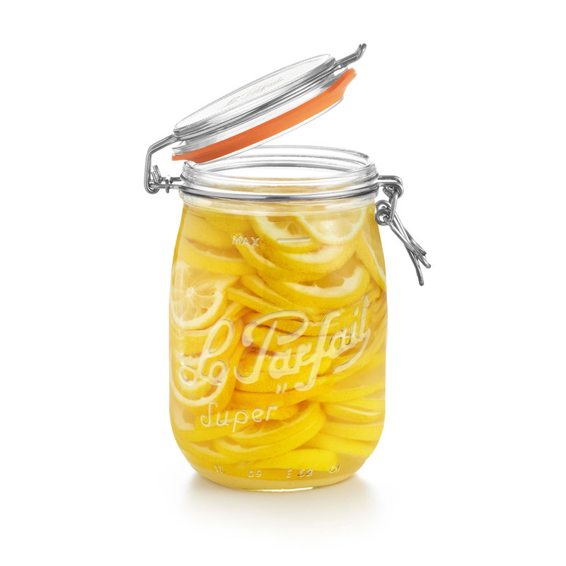Super Preserve Glass Jar - Set of 6, 1000 ml