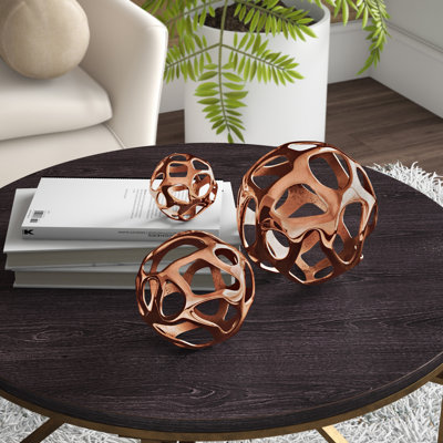 Kibler 3-Piece Metal Sculpture