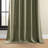 Farmbry Simply Faux Linen Curtains Pair - 2 Panels - Light Filtering Window Curtains-1397522597-1397522593