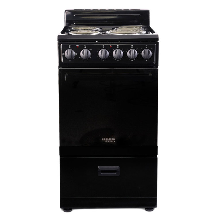 Premium Levella 20-in 4 Burners 2.1-cu ft Freestanding Electric Range (Stainless) | PRE2023GS