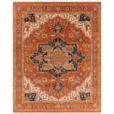 Zeus Wool Geometric Area Rug